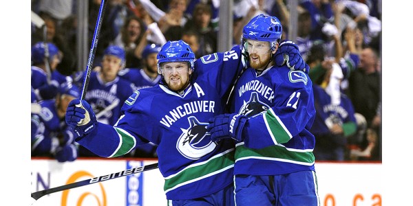 Vancouver Canucks kommer att gå i pension Sedin tröjor
